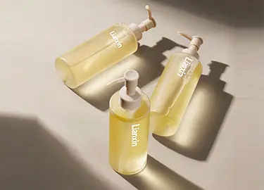 plastic cleanser bottle