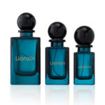 Blue Rectangular Perfume Bottle - 1