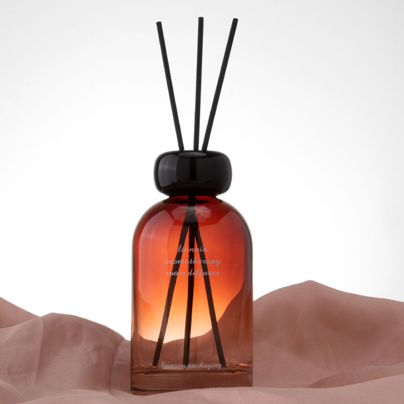 luxury amber diffuser bottles and reeds