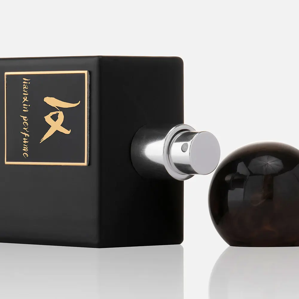 Black Square Perfume Bottle
