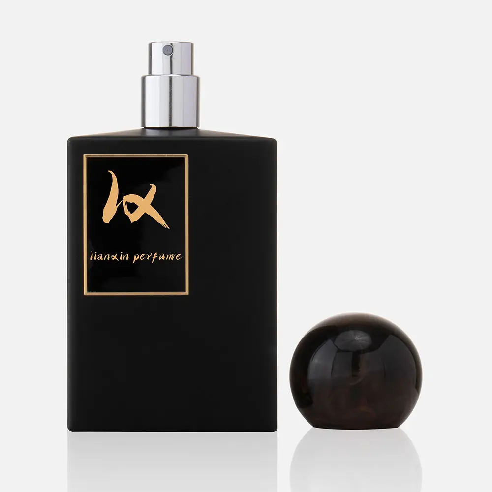 Black Square Perfume Bottle