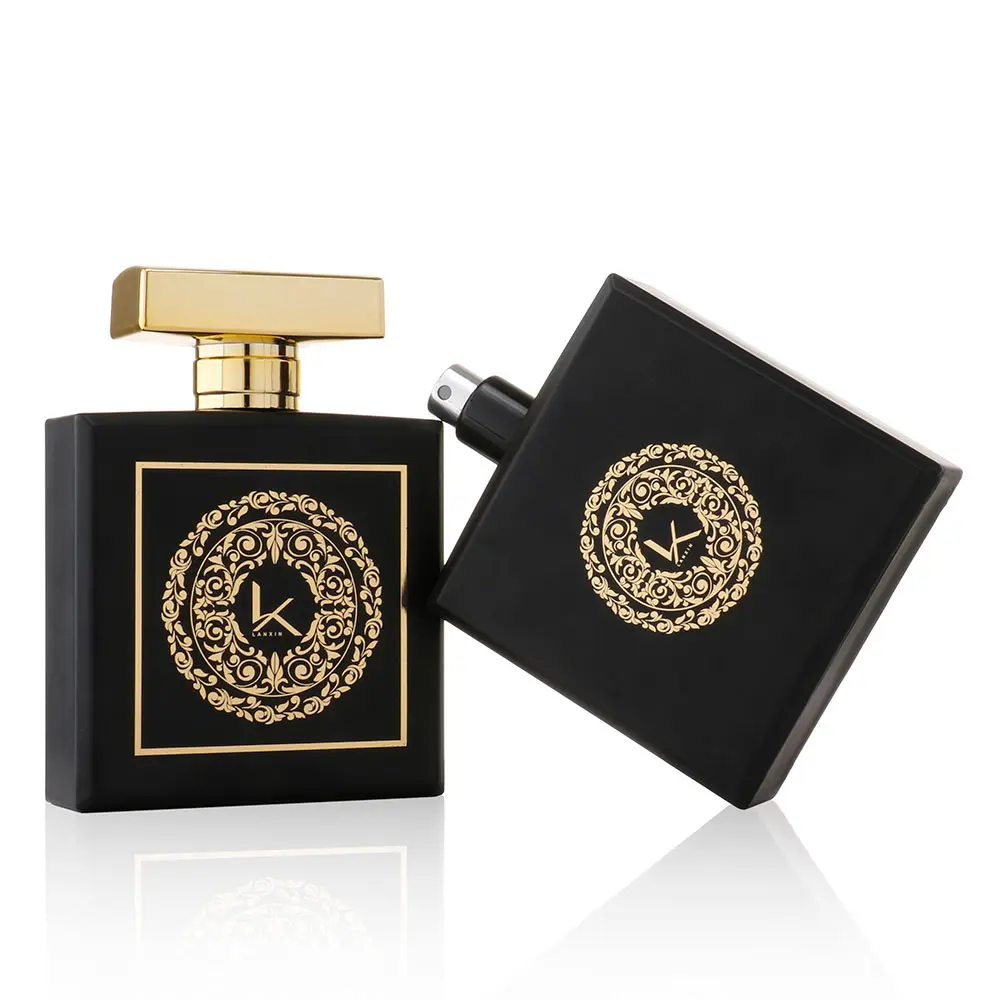 Men’s Cologne Black Square Bottle
