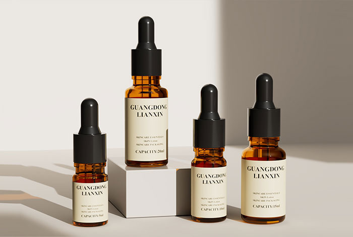 cosmetic dropper bottles