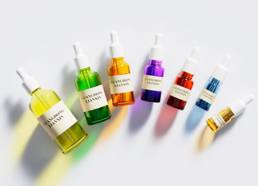 color dropper bottle