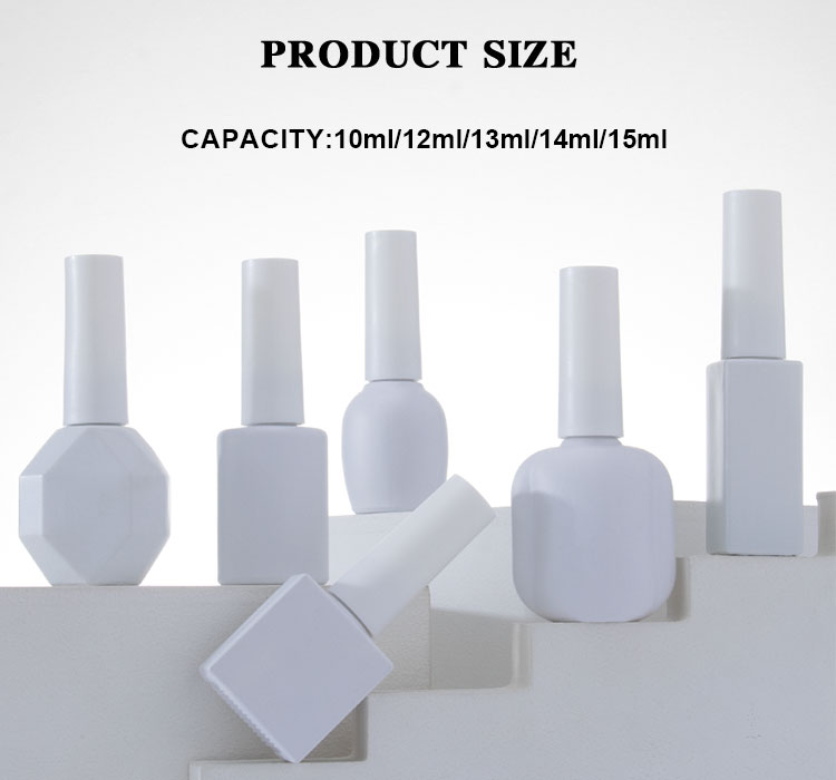 White Nail Polish Bottle