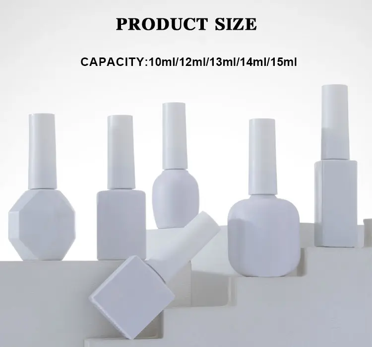 White Nail Polish Bottle