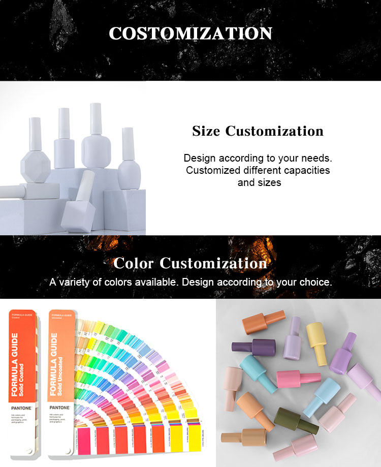 White Nail Polish Bottle