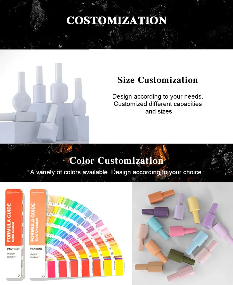 White Nail Polish Bottle