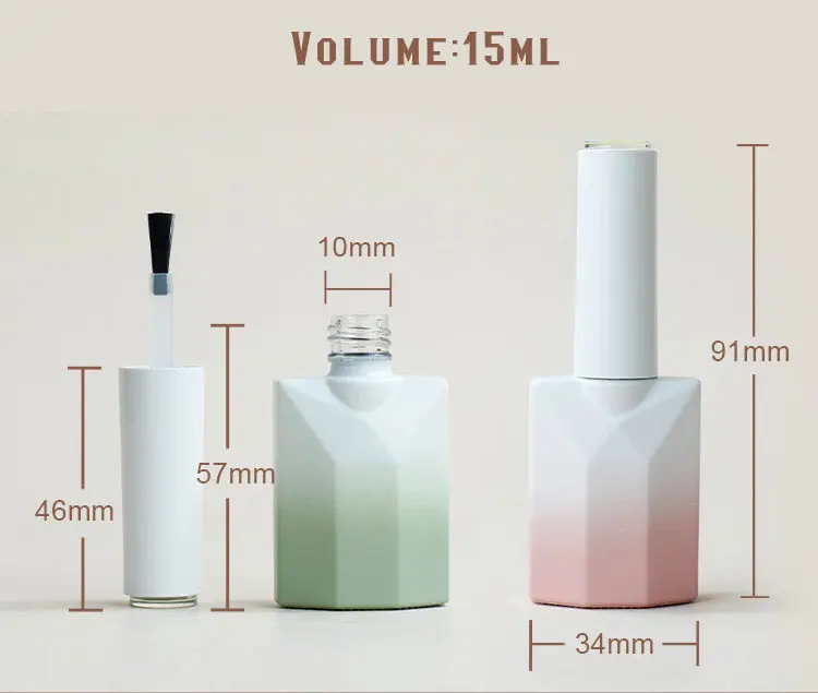 15ml Empty Nail Polish Bottles