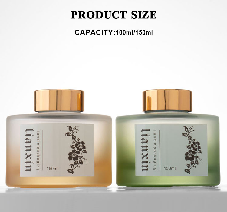 reed diffuser bottles with caps 