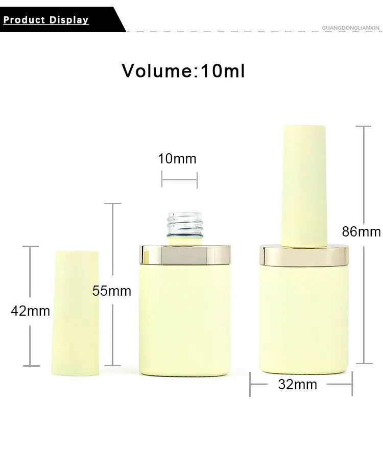 Empty Gel Polish Bottles