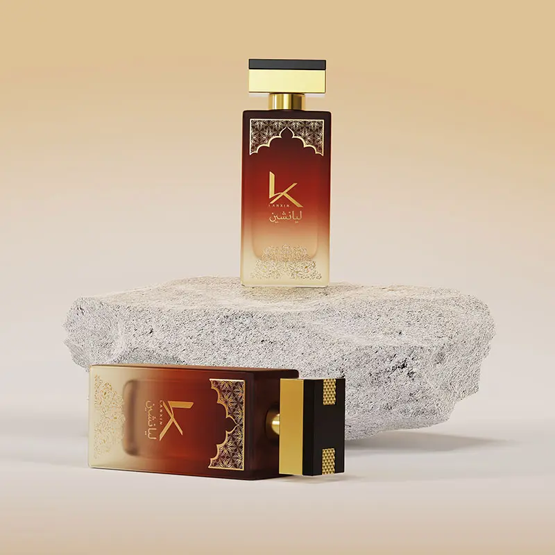 100ml Rectangle Luxury Perfume Glass Bottle