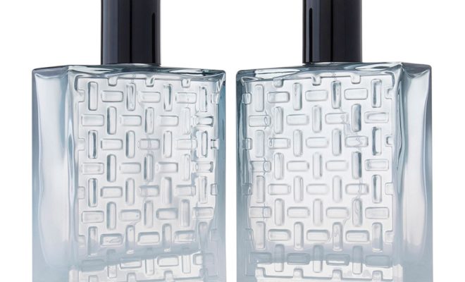 Unsmooth surfaces for perfume bottle