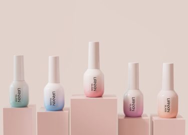 15ml Pink Nail Polish Bottle